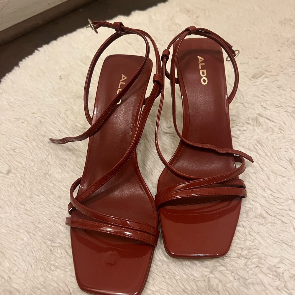 Aldo Women's Red Strappy Sandals